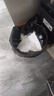 利得平口垃圾袋黑色45*50cm600只单面0.8丝塑料袋家用办公经济款 实拍图