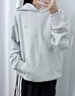 阿迪达斯（adidas）男子 三叶草系列 C Hoodie FT 卫衣 IB2008 灰色 M码 实拍图