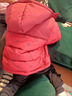 哈罗小黄鸭HAL.DUCK儿童羽绒棉服男童女童冬季加厚0-16岁小学生保暖棉袄外套3岁2岁1 红色 120 实拍图