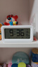 得力（deli）儿童节礼物充电电子闹钟背光家用学生儿童温湿度计床头钟开学升学必备白 LE103A开学必备礼物 实拍图
