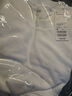 优衣库男装女装柔软圆领T恤/休闲长袖上衣25秋冬新款479783 00 白色 M /170/92A 实拍图