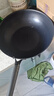 三禾无涂层不粘炒锅炒菜锅钛合金钛钛锅32cm天穹黑配钢铲LC32S1 实拍图