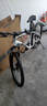 喜德盛山地自行车黑客380避震前叉21速禧玛诺变速X6铝合金车架通勤代步 白/黑色（25款） 17寸（建议身高165-180） 实拍图