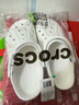 CROCS卡骆驰贝雅洞洞鞋沙滩鞋|10126 白色-100 39(240mm)  实拍图