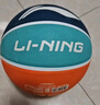 李宁（LI-NING）篮球儿童5号比赛室内外耐磨水泥地幼儿小学生青少年户外橡胶五号 实拍图
