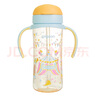 贝亲（Pigeon）自然成长翻盖直饮吸管 大童奶瓶330ml 马戏团 18月+ AA279 实拍图