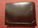 班亚奴男士钱包班亚奴新款真皮短款超薄驾驶证卡包多功能竖款男式皮夹 咖啡色-普通款（油蜡头层皮） 实拍图
