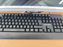 联想生态品牌异能者 有线键盘 商务办公键盘 台式机/小新笔记本适用 防泼溅 手托键盘有线  黑色 实拍图