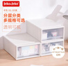 JEKO&JEKO塑料桌面收纳盒抽屉式办公桌面收纳箱收纳柜书桌整理盒中号 3只装 实拍图