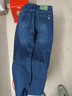啄木鸟牛仔裤男春秋冬季新款宽松加绒休闲高端直筒裤男青年弹力长裤子男 蓝灰色 31 （建议120-130斤） 实拍图