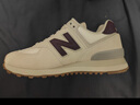 NEW BALANCE NB574官方休闲鞋女鞋复古舒适秋冬透气网鞋轻便百搭潮流运动鞋 米白色 WL574RCF 38 (脚长24.5cm)尺码详询客服 实拍图