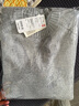 优衣库男装女装柔软绵羊毛圆领针织衫/长袖毛衣毛衫25新款478541 02 浅灰色 L /175/100A 实拍图
