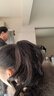 新款马尾梨花卷发高级抓夹网红女自然仿真发绑带式短发发量多足 梨花抓夹棕黑色 实拍图