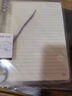 得力（deli）A4/60张活页本笔记本子作业本可拆卸学生线圈本记事本考研透明横线HA460 实拍图