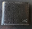 七匹狼钱包男士真皮横短款多卡位卡包七夕情人节礼物送男友头层牛皮钱夹 黑色横款【推荐】 实拍图