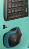 罗技（Logitech）MK220 键鼠套装 无线键鼠套装 办公键鼠套装  多媒体键鼠套装 带无线2.4G接收器 黑色 实拍图