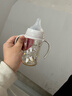 贝亲（Pigeon）PPSU双把手防胀气奶瓶240ml 猫头鹰 L号奶嘴 6月+ AA221 实拍图