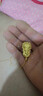 中国黄金（CHINA GOLD）黄金吊坠观音菩萨佛像男士足金转运平安符金挂坠送父亲长辈礼物 观音吊坠+足金链（约6.5g） 实拍图