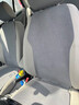 汽车坐垫 座套座椅垫 四季通用垫 翻毛皮座垫 马鞍垫 半包 透气 灰色-前排两座 直接下单请备注车型99%车型有货 实拍图