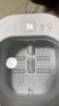 美的（Midea）泡脚桶足浴盆电动泡脚盆加热全自动按摩2025实用洗脚盆智能恒温过膝疗家用 官方新品-仿真滚轮按摩+热切断体过热保护+漏保开关 生日礼物送爸爸妈妈婆婆父亲母亲老人长辈实用高档养生 实拍图
