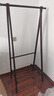 家逸衣帽架实木落地衣架卧室挂衣架可折叠衣架简约衣服架子榉木80cm 实拍图