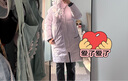 波司登25年冬季羽绒服男女情侣同款宽松中长款时尚加厚脱卸帽外套 实拍图