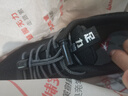 足力健老人鞋中老年轻便休闲散步鞋2431380J 男 黑色 39 实拍图