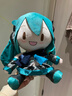 初音未来fufu玩偶MIKU周边抱枕雪未来樱粉毛绒公仔儿童生日礼物女 32cm 绿色初音【带蝴蝶结】 现货 实拍图