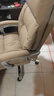 顾全电脑椅人体工学椅家用舒适可躺办公椅久坐舒适老板椅咖C570 实拍图
