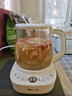 小熊（Bear）养生壶 1.5L煮茶壶煮茶器 玻璃花茶壶 316不锈钢恒温水壶烧水壶电热水壶 YSH-E15M1 实拍图