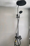 九牧（JOMOO） 花洒淋浴套装钢琴键大置物喷枪自动除垢顶喷淋浴器琴雨系列 精铜耐用水路36602【枪灰】爆款预售 实拍图
