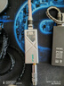 飞傲（FiiO）&翡声 KA13解码耳放 HIFI平衡4.4电脑声卡安卓苹果手机放大器台放小尾巴转接线 银色 实拍图