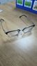 眼镜生活（LOHO）超轻纯钛半框近视眼镜框男女款痞帅眉框架斯文理工可配度数 实拍图