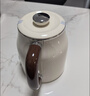 美的（Midea）艺术家电热水壶  烧水壶自动断电保温一体  1.6L大容量电热水壶 316L不锈钢恒温壶 精准控温 63-Q 实拍图