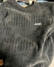 吉普（JEEP）毛衣男秋冬季加绒加厚保暖针织衫男士圆领衣服男装 深灰加绒 3XL  实拍图