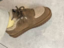 Dickies女士雪地靴舒适休闲平底鞋加绒加厚棉鞋 黄棕 40  实拍图