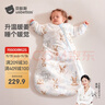 贝肽斯婴儿睡袋暖姜恒温儿童一体睡袋婴幼儿防踢被睡衣秋冬中厚 萌兔S 实拍图