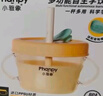 小雅象吸管杯儿童喝奶学饮刻度手柄鸭嘴杯防摔米糊杯婴儿宝宝牛奶杯水杯 实拍图