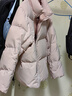 优衣库童装男童女童蓬松羽绒茄克外套夹克羽绒服25秋冬新款478148 10 水粉色 160 实拍图