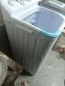 奥克斯（AUX）洗衣机半自动家用双缸双桶大容量小型租房宿舍波轮双杠强力去污省水电 【国补】16.5公斤【洗10+脱6.5终身联保】黑 实拍图