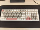 ikbcW210无线键盘机械键盘108键电竞游戏键盘办公打字手感好电脑键盘樱桃键盘新年礼物 时光灰青轴无线 实拍图