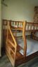 临稚胡桃木 儿童上下床实木高低床双层床上下铺床两层木床子母床 梯柜款 上铺宽1.3米下铺宽1.5米 实拍图