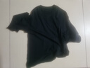 宜而爽【100%纯棉】男士T恤圆领长袖打底衫软棉棉内衣汗衫内搭上衣女长t 实拍图