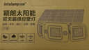 颖朗太阳能庭院灯户外照明感应灯家用室外防水大门壁灯天黑自动亮灯 实拍图