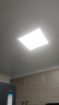 雷士照明（NVC）LED集成吊顶厨卫嵌入式铝扣板300*300面板灯珍珠白全光谱20w 实拍图