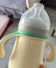 小袋鼠巴布保温奶瓶婴儿316不锈钢吸管奶瓶带手柄两用儿童保温杯宝宝鸭嘴杯 实拍图