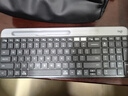 罗技（Logitech）时尚系列 K580 键盘 蓝牙键盘 办公键盘 无线键盘 便携超薄键盘 笔记本键盘 平板键盘 星空灰 实拍图