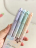 晨光（M&G）文具优品叠色闪光双头荧光笔四色学生标记笔彩色记号笔高颜值轮廓笔手帐手抄报笔4支/盒AHMT6222 实拍图