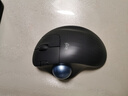 罗技（Logitech）ERGO M575 S 人体工学鼠标 轨迹球鼠标 无线蓝牙双模 办公鼠标 带无线2.4G接收器 石墨黑 实拍图