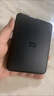 西部数据（WD）2TB 移动硬盘 USB3.0 SE系列 2.5英寸 机械硬盘 笔记本电脑外接 外置存储办公 大容量家庭存储 实拍图